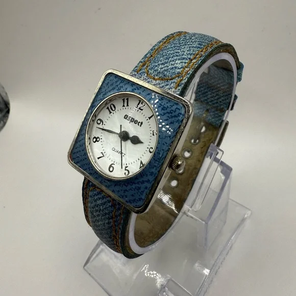 Women's Vintage Denim Aspect Watch Water Resistant (New Battery) ASPLS528 - Picture 4 of 8